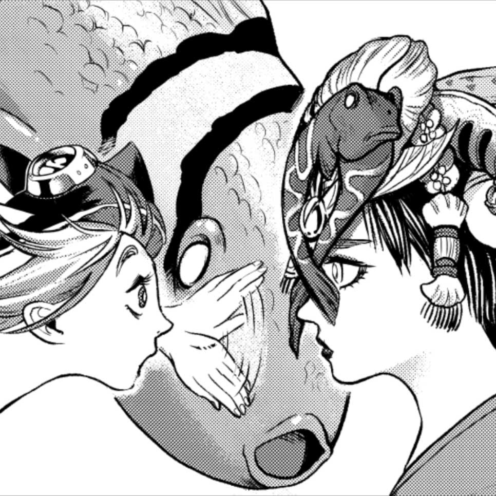 Mermaids_clownfish Alice Boffa Manga